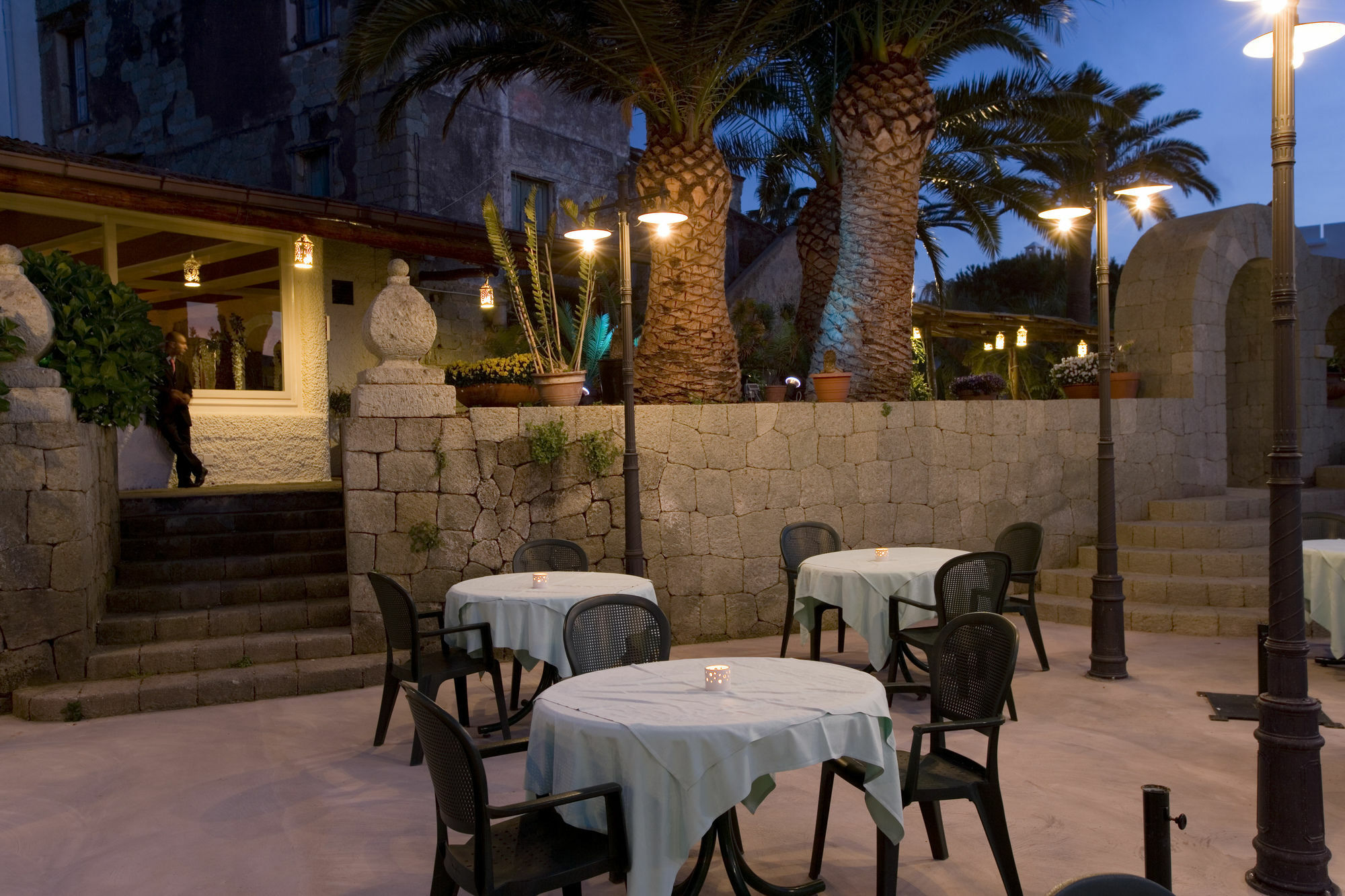 Hotel Parco Maria Terme Forio di Ischia レストラン 写真